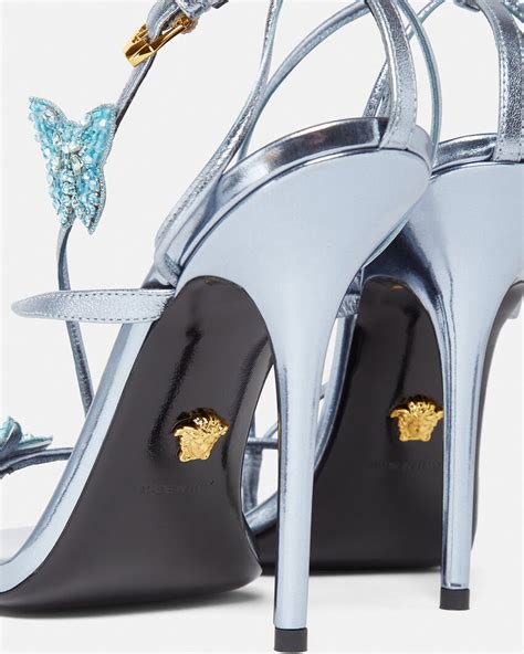 butterfly heels versace|Versace platform heels 2021.